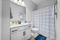 Full bathroom on main level