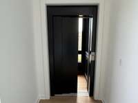 Motorized elevator doors