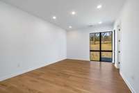 The bedroom 4 suite is also 20' x 14'