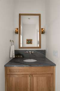 Secondary powder room
