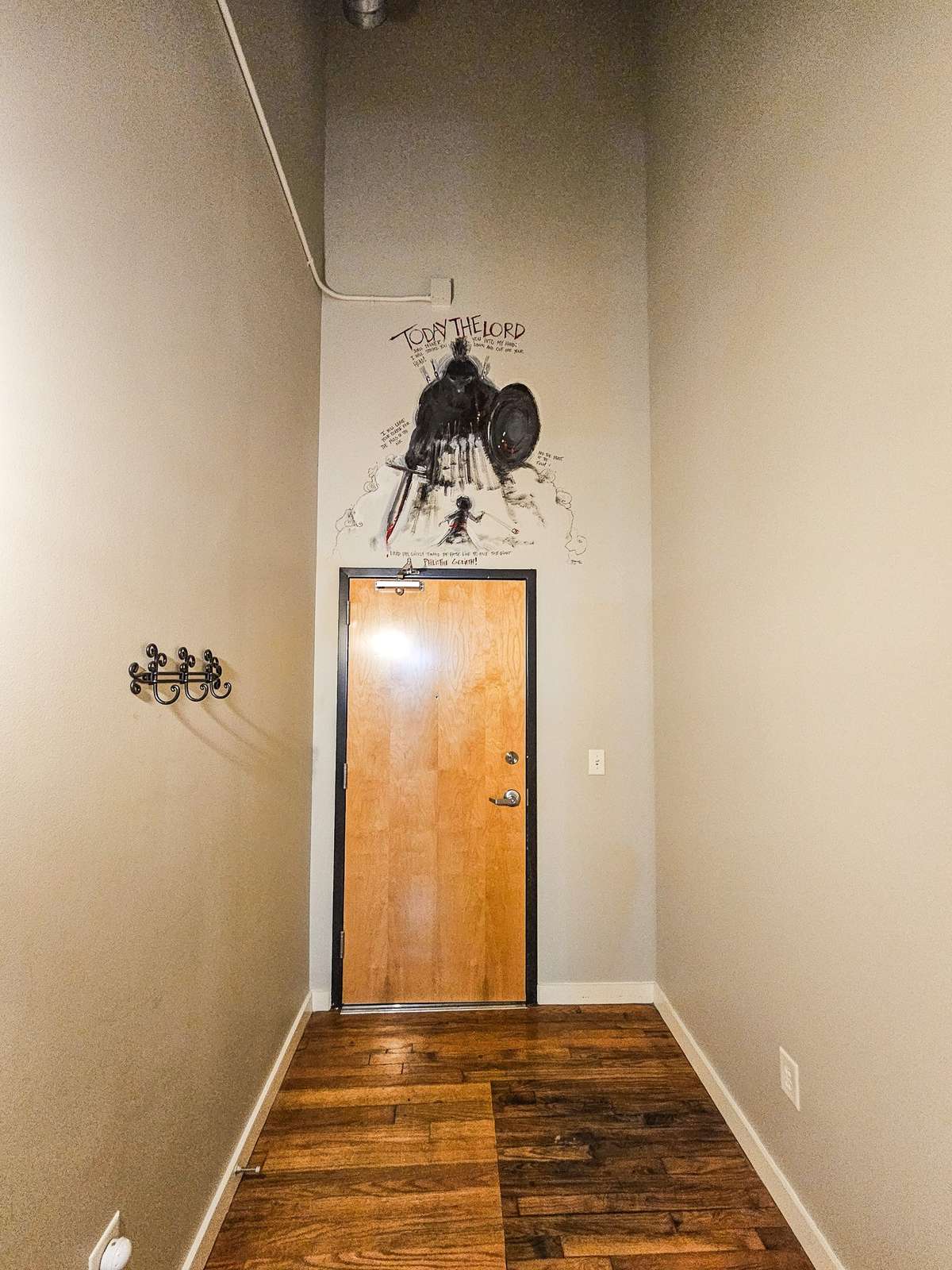 Entry into the condo.