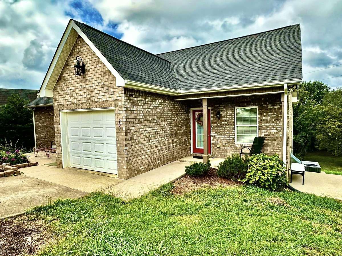 Handicap accessible garage with remote Door Opener.