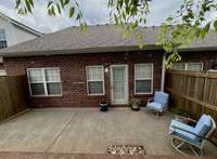 Spacious patio for entertaining.