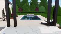 Pool renderings for potential pool.  Estimate attached to MLS.