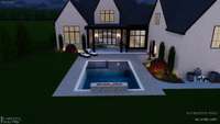 Pool renderings for potential pool.  Estimate attached to MLS.