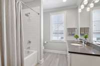 Bedroom 4's bathroom ensuite