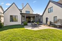 Plenty of space to play or garden.