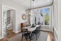 The private friend's entry off the kitchen also leads to the 6th bedroom with ensuite.