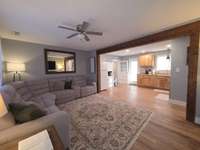 An Open Floor Plan has been created to mesh the Character with Modern.