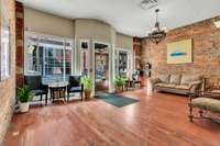 Stylish Welcoming Lobby.