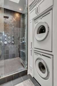 Luxury Washer/Dryer remain.