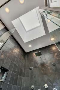 SKYLIGHT in SHOWER!