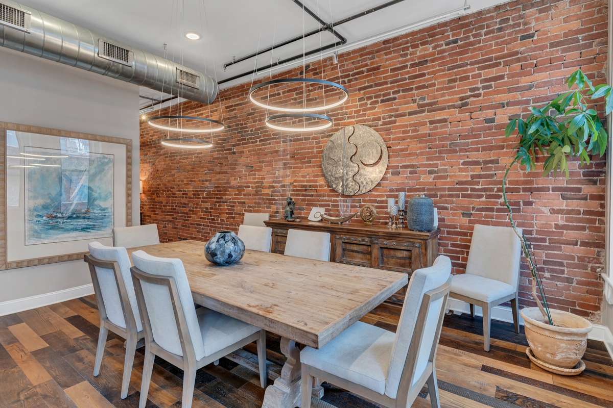Modern Living, Timeless Charm - Loft-Style Living with Visible Ductwork.