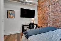 Industrial Charm with Exposed Ductwork...