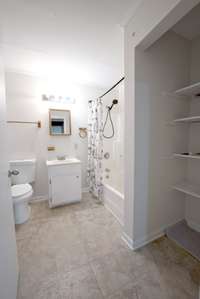 3rd full bathroom located in the basement