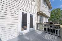 deck area