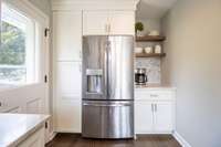 Plenty of storage and coffee nook!