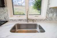 Bonus picture of stainless kitchen sink