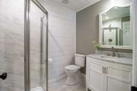 Downstairs full bath