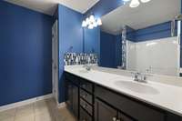 full bath on second level
