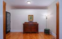 Pass-though room with French doors.  Perfect for entertaining/butler's pantry, library, or bar/bourbon room.