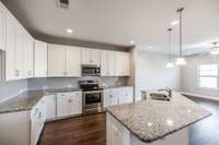 Lots of recessed lighting....