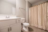 Full bath in bonus room...