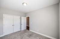 Secondary bedroom with extra large closet....