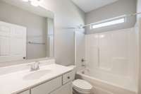 Second bathroom on the main level...