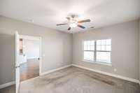 Primary bedroom on the main floor.....