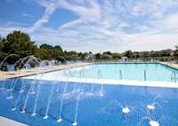 Pool is only about 5 years old and has splash pad