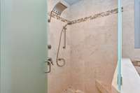 Look at those shower heads