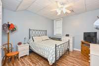 Bedroom in basement