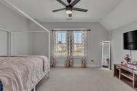 4th bedroom with private bath and large walk in closet