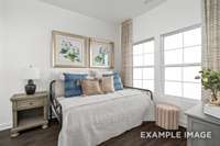 This unit's flex space has been converted to a 3rd bedroom, perfect for hosting guests or to use as a home office.