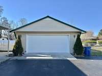 Detached 2 car garage
