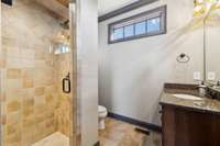 Bonus room full bath.