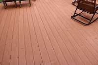 Trek decking for the entire deck