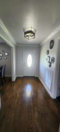 Front Door opens into Entry Foyer