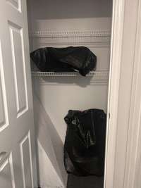Hall Between Bedroom #2 and #3 has to Extra Storage Closets