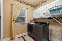 Laundry room on main