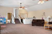 This room could easily be converted to mother-n-law suite