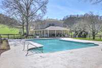Community pool and clubhouse