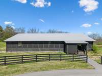 Indoor riding arena - perfect for equestrians, or a fabulous party or fundraiser.