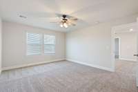 Master Suite w/View of Loft Area between the Bedrooms