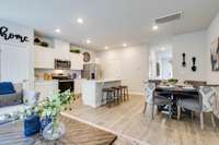 This is not of actual home, this is an end unit of our Model home