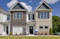 This is not of actual home, this is an end unit of our Model home
