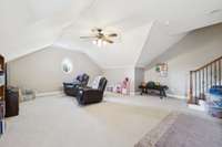 Bonus Room over the garage.