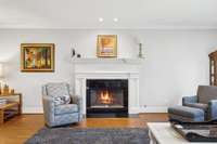 It's truly a great place to relax, entertain, or snuggle up with a good book next to the fireplace!