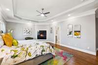 Wow! This is a Sweet Primary Bedroom!